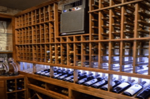 An Efficient Wine Cellar Cooling Unit Installed by HVAC Specialists in Miami