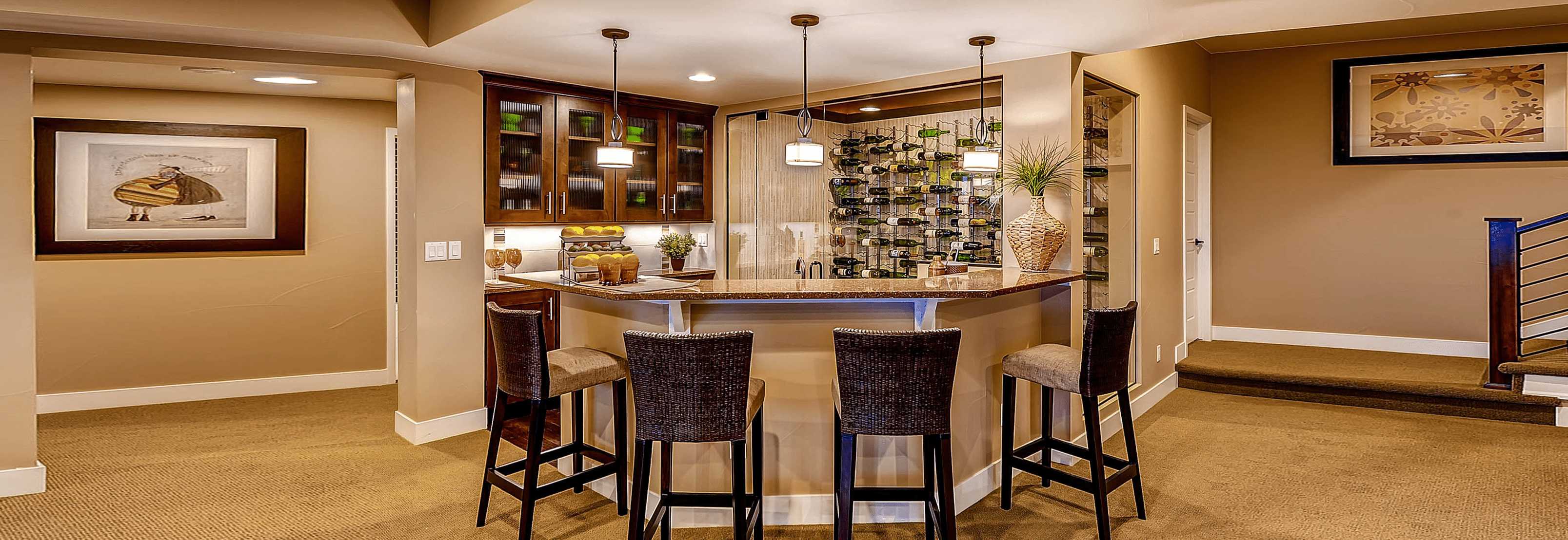 VintageView Miami Wet Bar Wine Cellar Contemporary