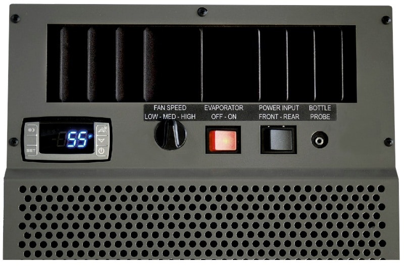 Click to enlarge photo. CellarPro Wine Cellar Cooling Systems Have Programmable LED Display Panels and Advanced Thermostat and Humidity Controls