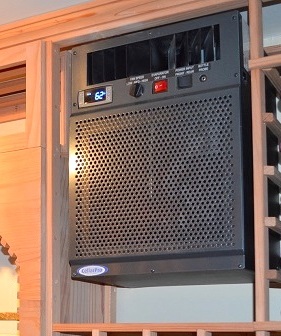 CellarPro Self-Contained Wine Cellar Cooling Unit Installed by Miami Experts