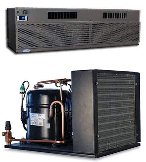 Learn more about split wine cellar refrigeration systems. CellarPro Split Wine Cellar Refrigeration Systems are Ideal for Miami Wine Room Installations up to 2,000 Cubic Feet