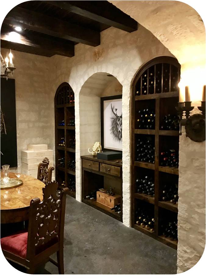 Miami Home Wine Cellar Equipped with a CellarPro Refrigeration System