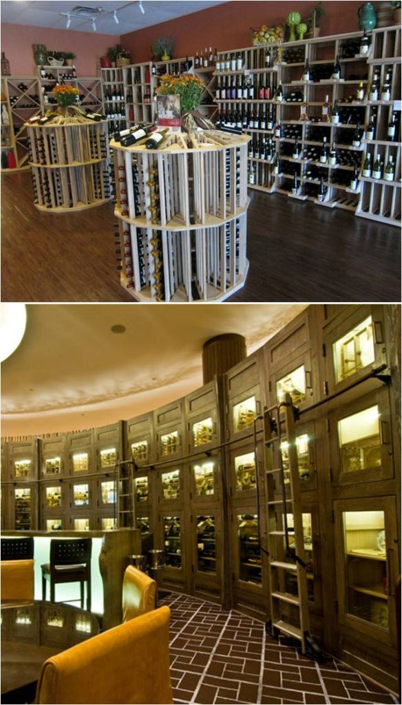 Striking Commercial Wine Cellars Built by Premier Installers in Miami