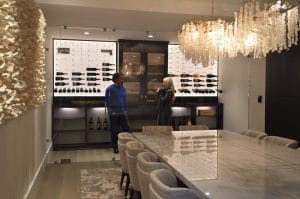 45 - Miami Florida Custom Back Lighting Wine Display Cellars Project Residential Designs