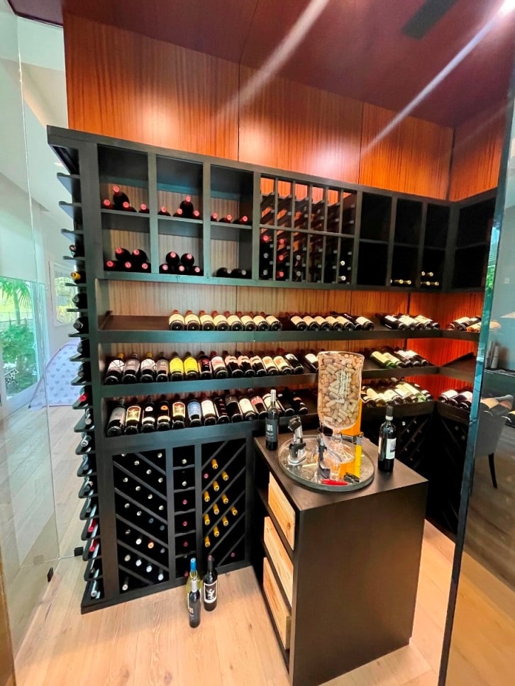 Custom Wine Cellar Design for a South Florida Home