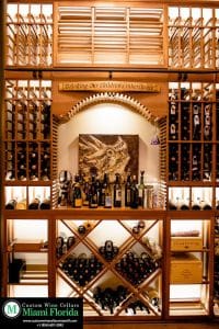 Traditional Wine Cellar with Wooden Wine Racks
