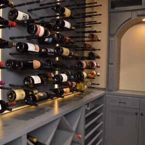 69 - Black Wine Pegs for Miami Fl Wine Cellar Rack