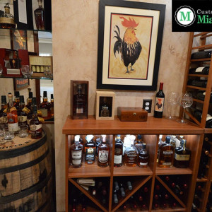 75 - Traditional Wooden Wine Racking Design