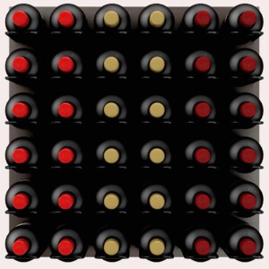 18 - Metal Wine Racks ULTRA-Max Reveal Straight Miami