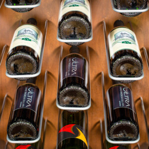 23 - ULTRA Max Reveal Display Metal Wine Racks Miami