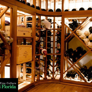 76 - Under Stair Wine Cellar Sapele Mahogany Wine Racking