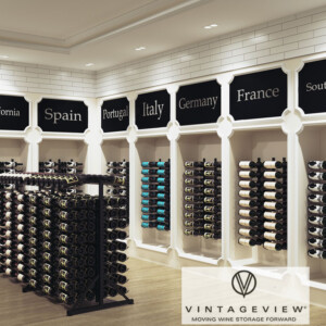 60 - VintageView offers many metal wine racking options for your residential or commercial wine cellar in Miami, Florida to suit your needs.