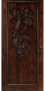 6 - Englewood Florida Wood Solid Wine Cellar Door