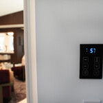 It's easy to maintain proper wine cellar temperature and humidity with this cooling system control panel.