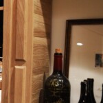 There are tons of thermometers in the market you can choose from. For this project, we opted for a simple countertop thermometer which we can place anywhere within our wooden wine racks.